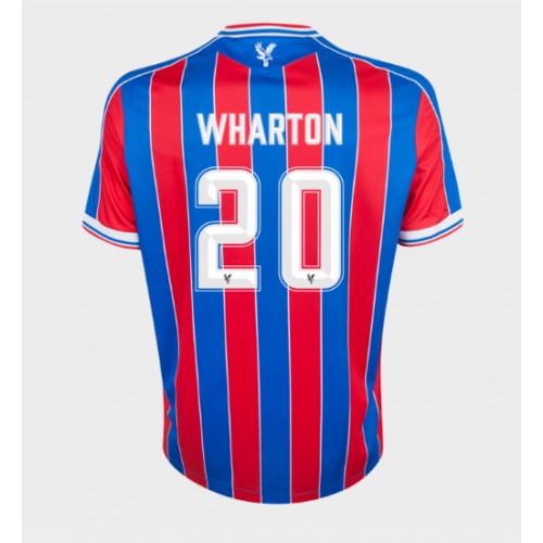 Moški Nogometni dresi Crystal Palace Adam Wharton #20 Domači 2025-26 Kratek Rokav